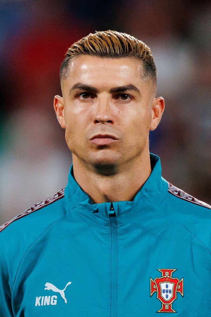 Cristiano Ronaldo serious portrait
