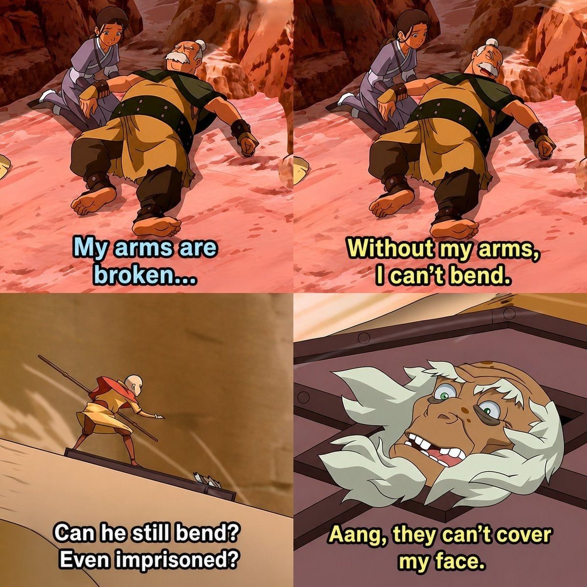 Avatar: The Last Airbender bending pun