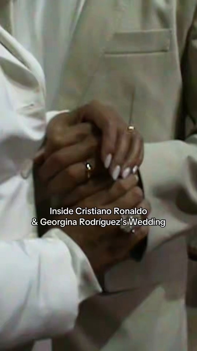 Cristiano Ronaldo Georgina Rodríguez Wedding