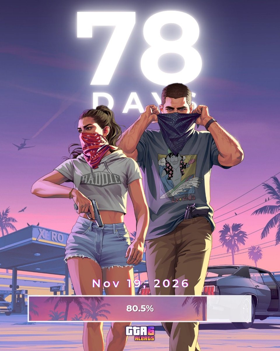 GTA 6 release countdown