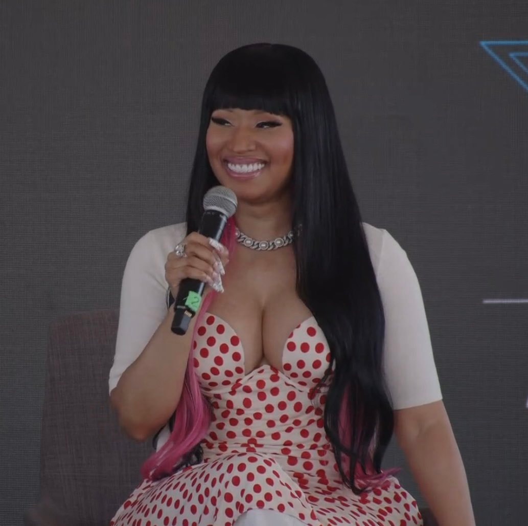 Nicki Minaj Tesla Giga Texas (photo 2 of 2)