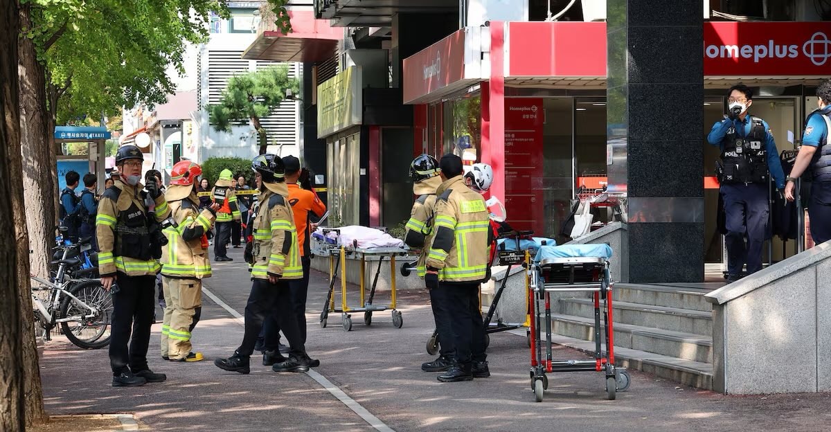 Incheon supermarket stabbing