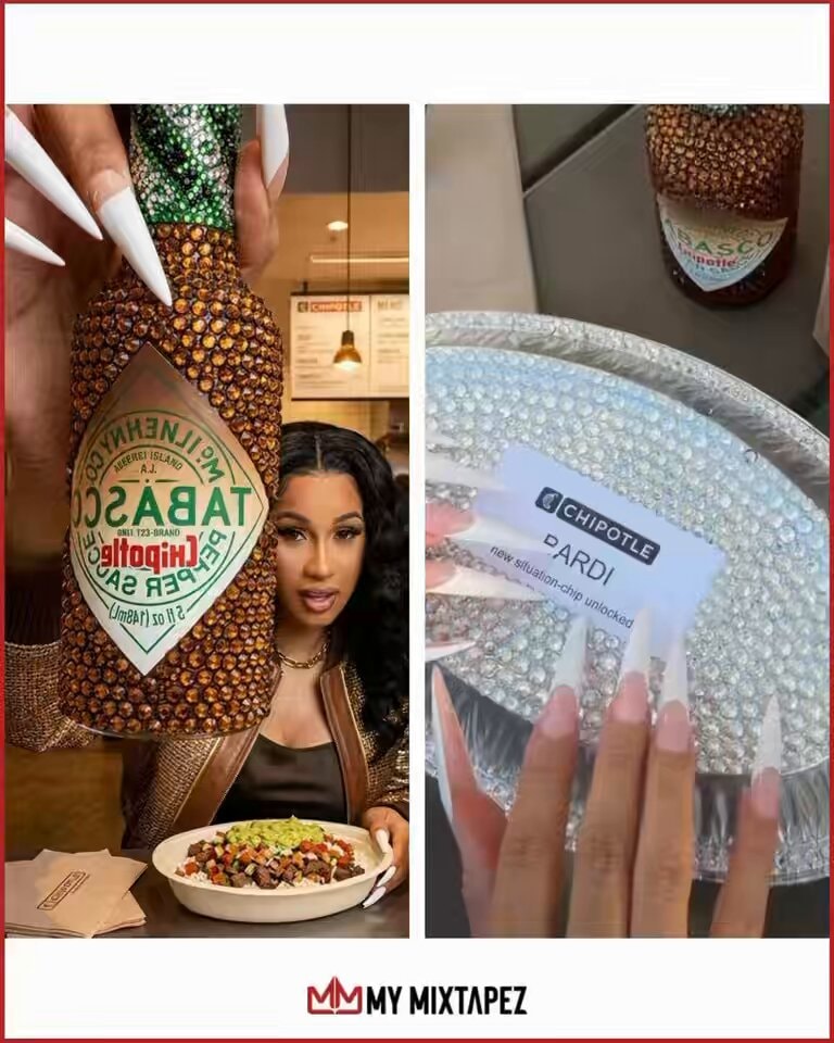 Cardi B Chipotle partnership
