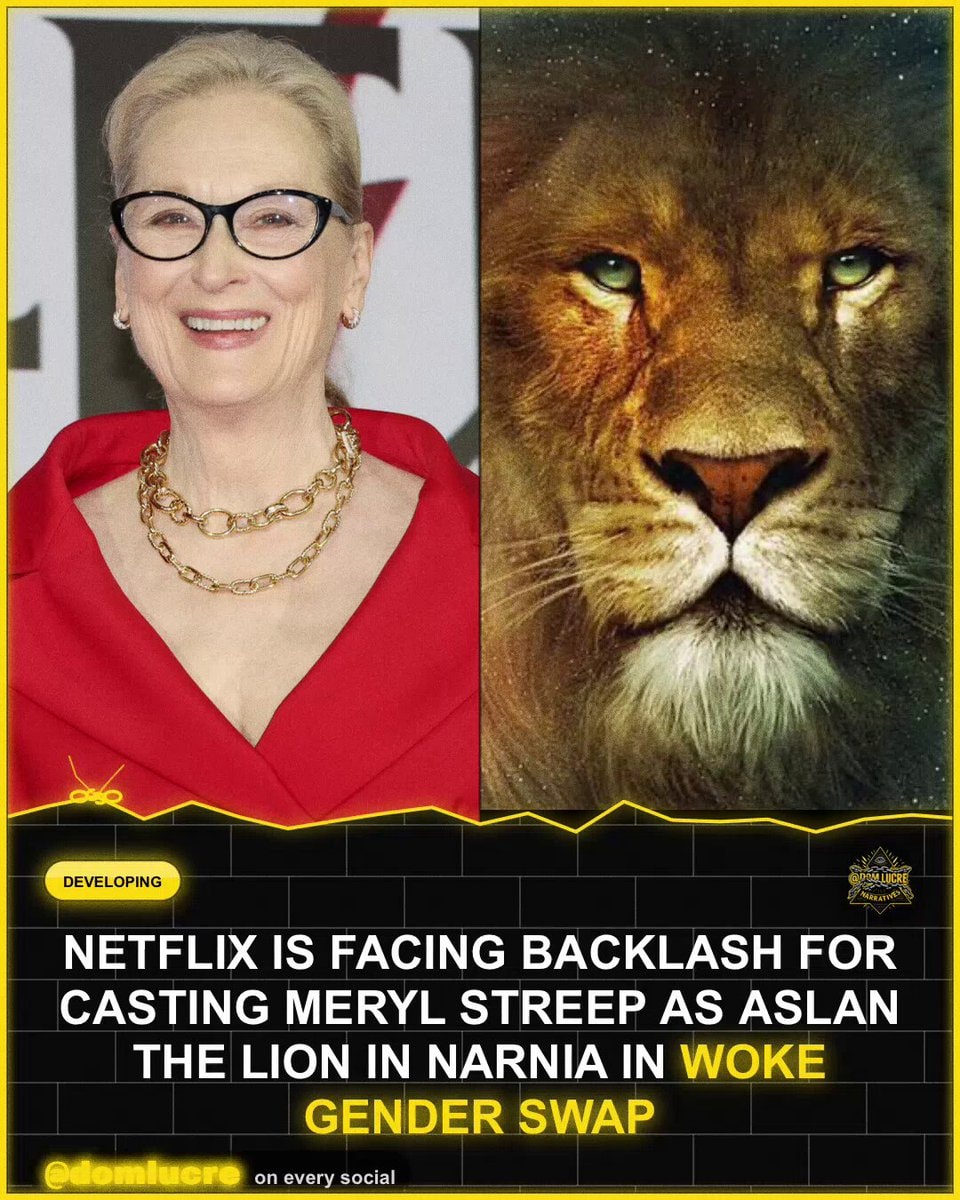 Meryl Streep Aslan Netflix Backlash
