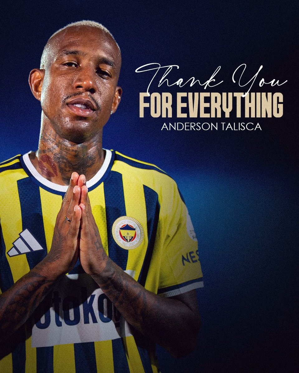 Anderson Talisca Fenerbahçe departure Anderson Talisca Fenerbahçe departure