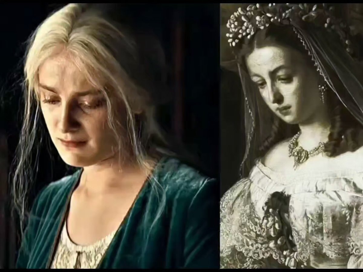 Phia Saban Queen Helaena Targaryen art
