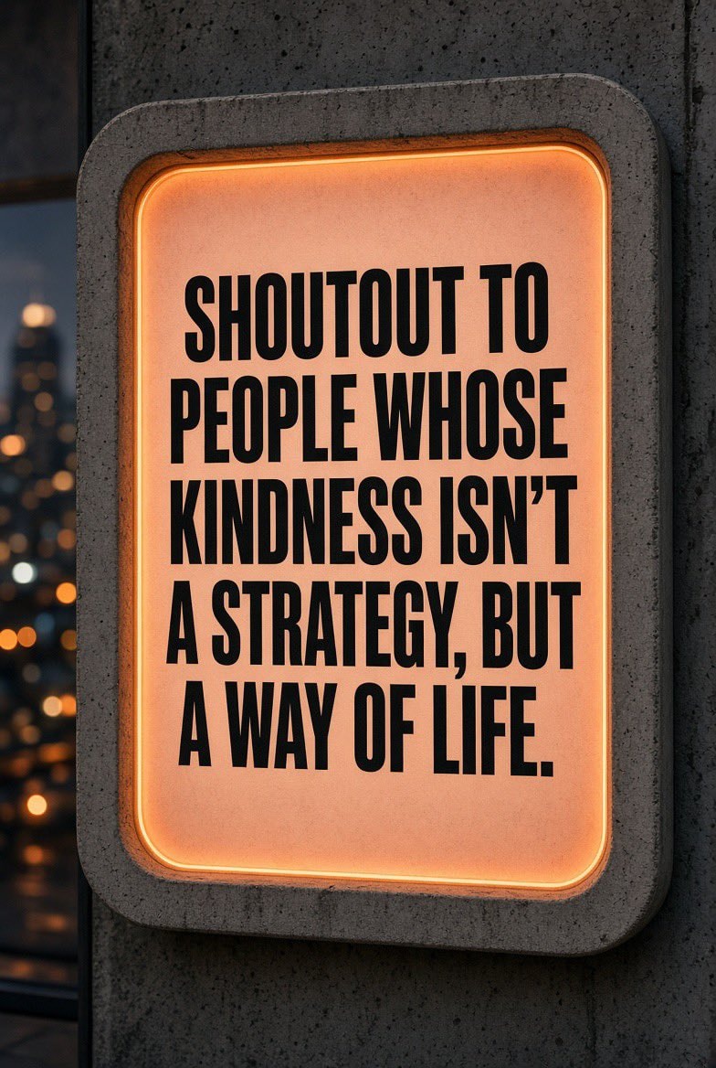 kindness is a way of life
