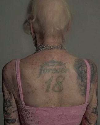 Tattoos aging over time "18 forever (photo 2 of 2)