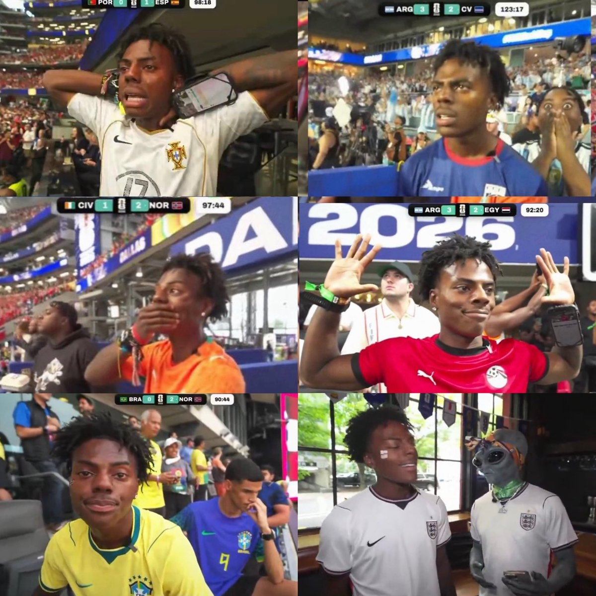 IShowSpeed FIFA World Cup curse