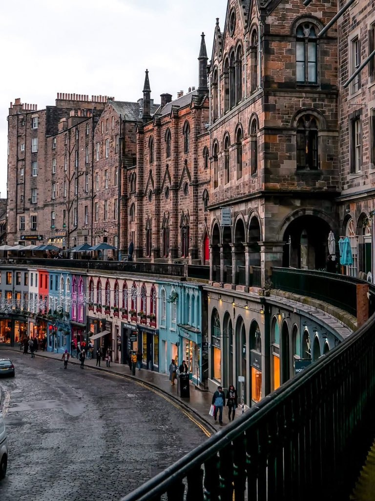 Victoria Street Edinburgh Scotland