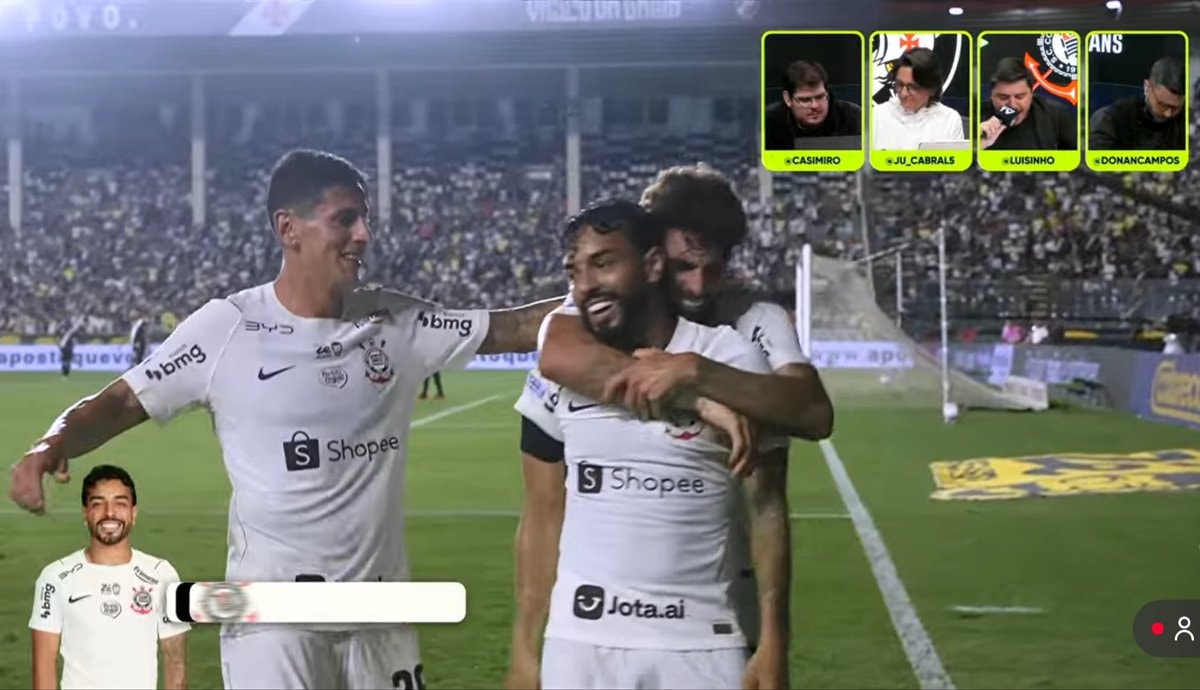 Corinthians comeback at São Januário