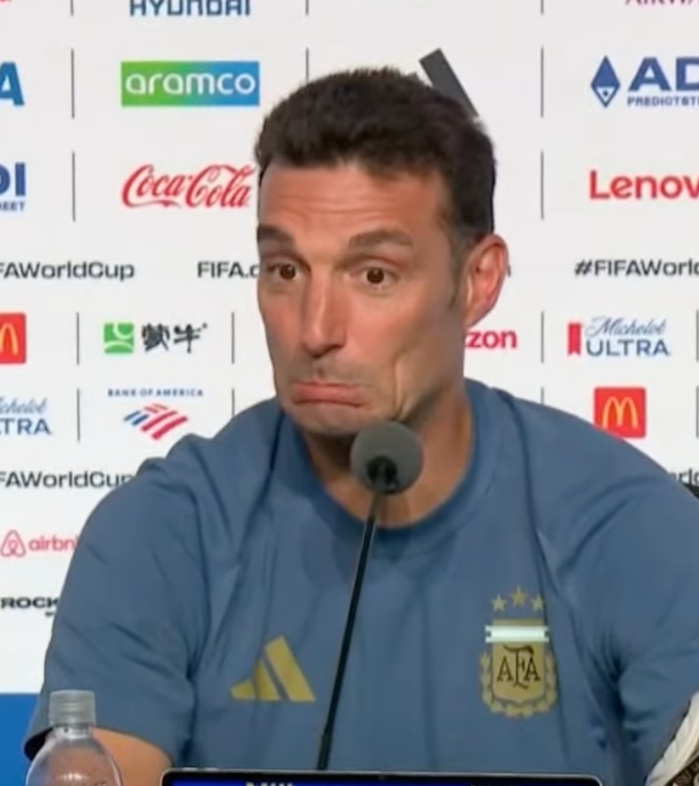 Lionel Scaloni press conference Argentina (photo 1 of 2)