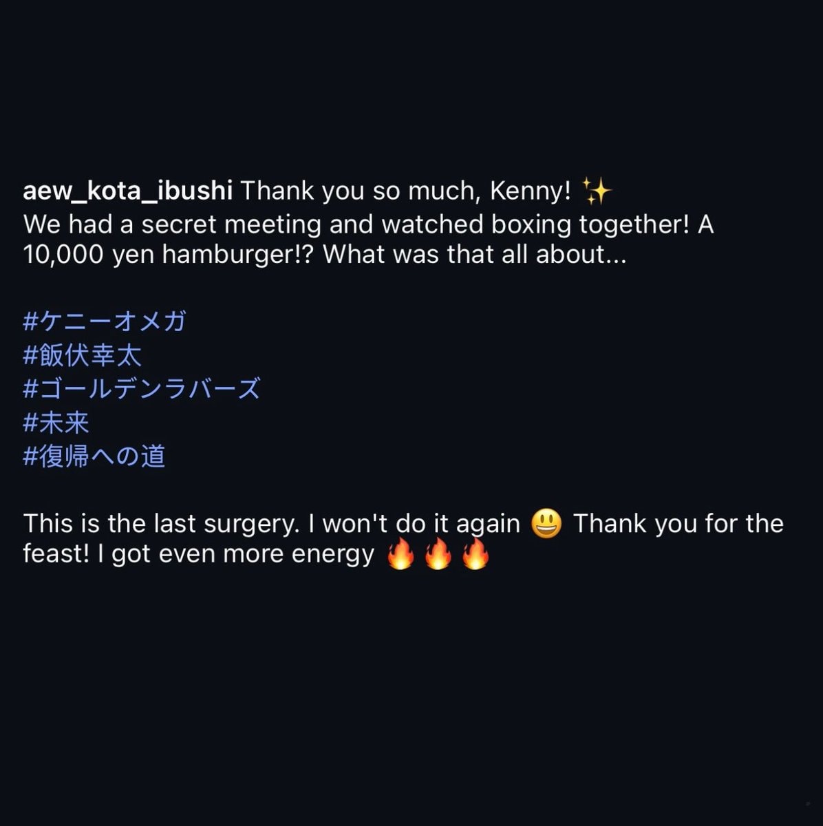 Kota Ibushi Kenny Omega reunion (photo 2 of 2)