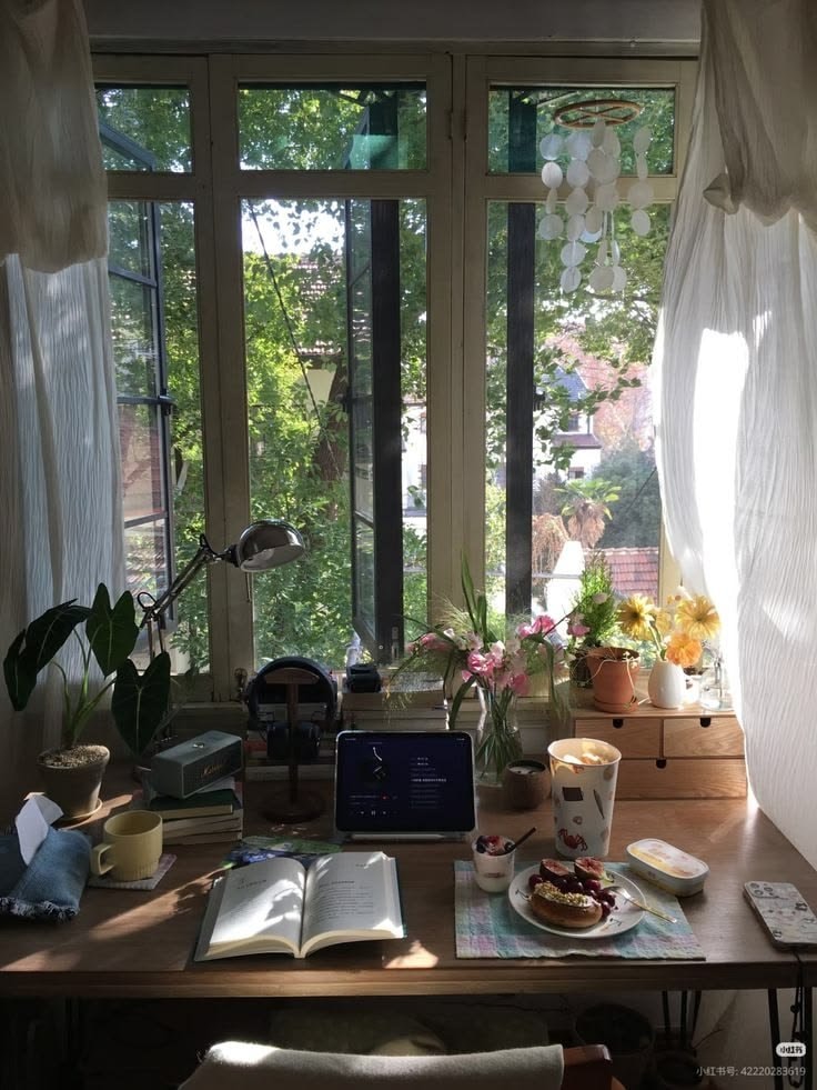 cozy bedroom with lilies (photo 2 of 4)