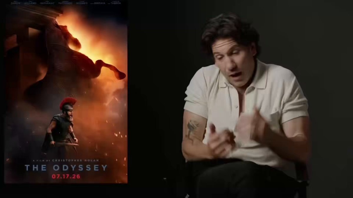 Jon Bernthal The Odyssey Trojan Horse