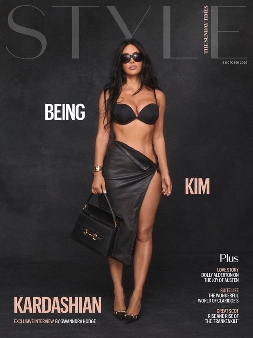 Kim Kardashian The Sunday Times Magazine