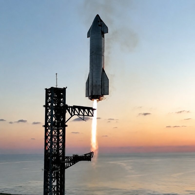 SpaceX Starship Flight 14 tower catch plan (photo 2 of 2)