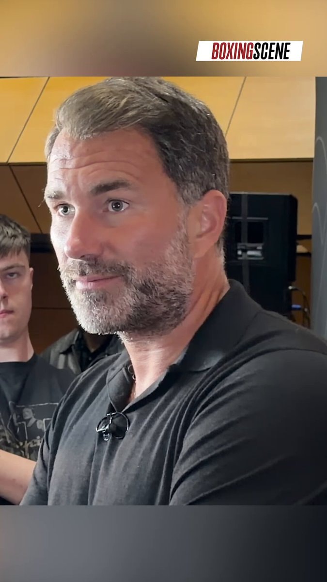 Eddie Hearn on Joshua Fury fight