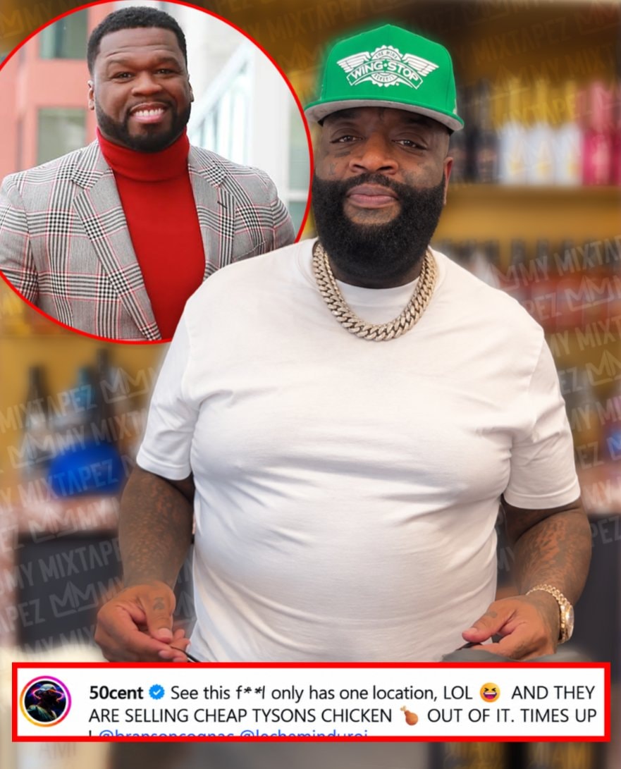 Rick Ross responds to 50 Cent Wingstop jab
