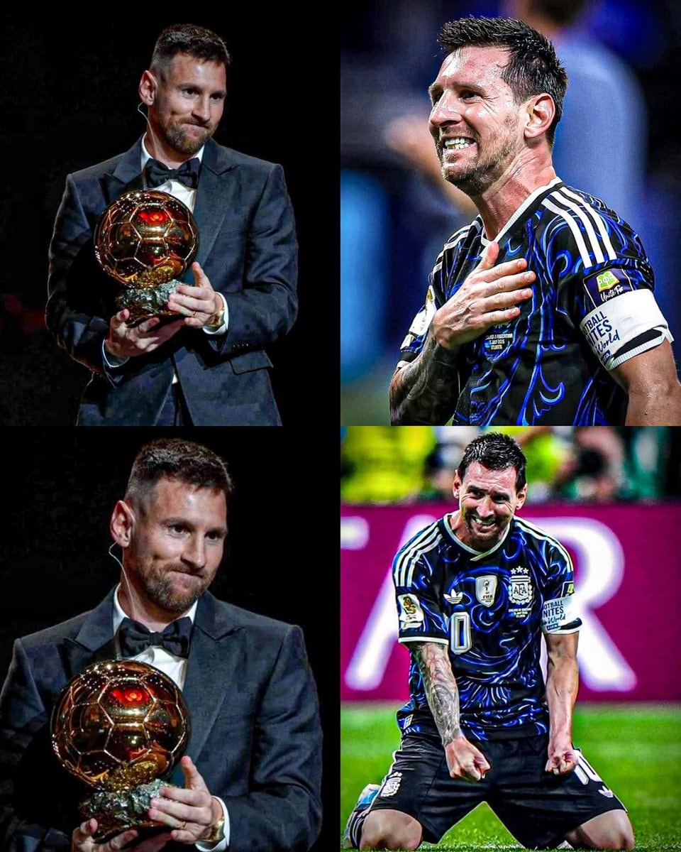 Messi 17 Ballon d'Or nominations career longevity