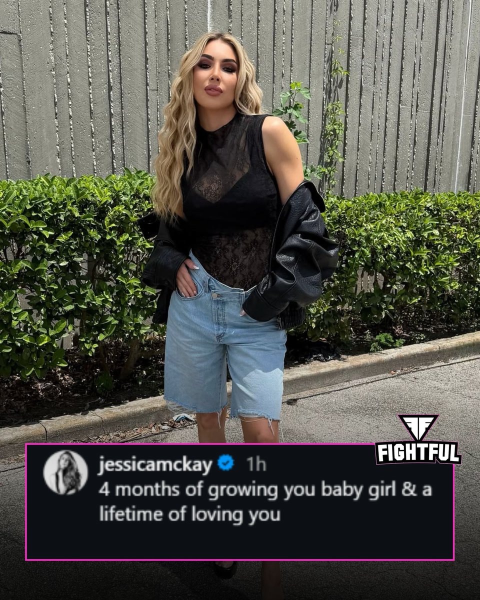 Jessica McKay baby girl announcement