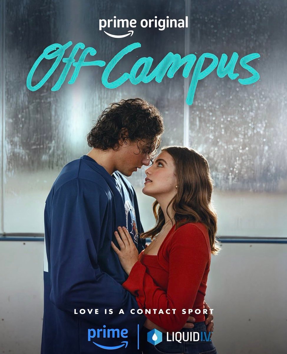 Off Campus x Liquid I.V. poster france.and.jesse
