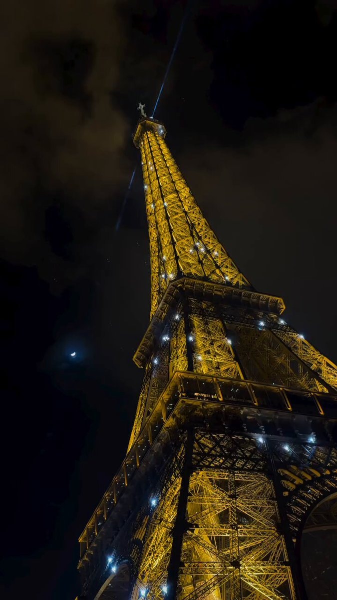 Eiffel Tower Paris night