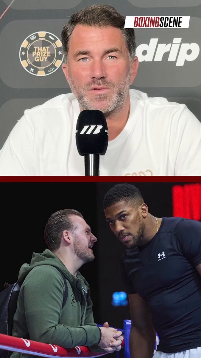 Ben Davison Anthony Joshua Tyson Fury