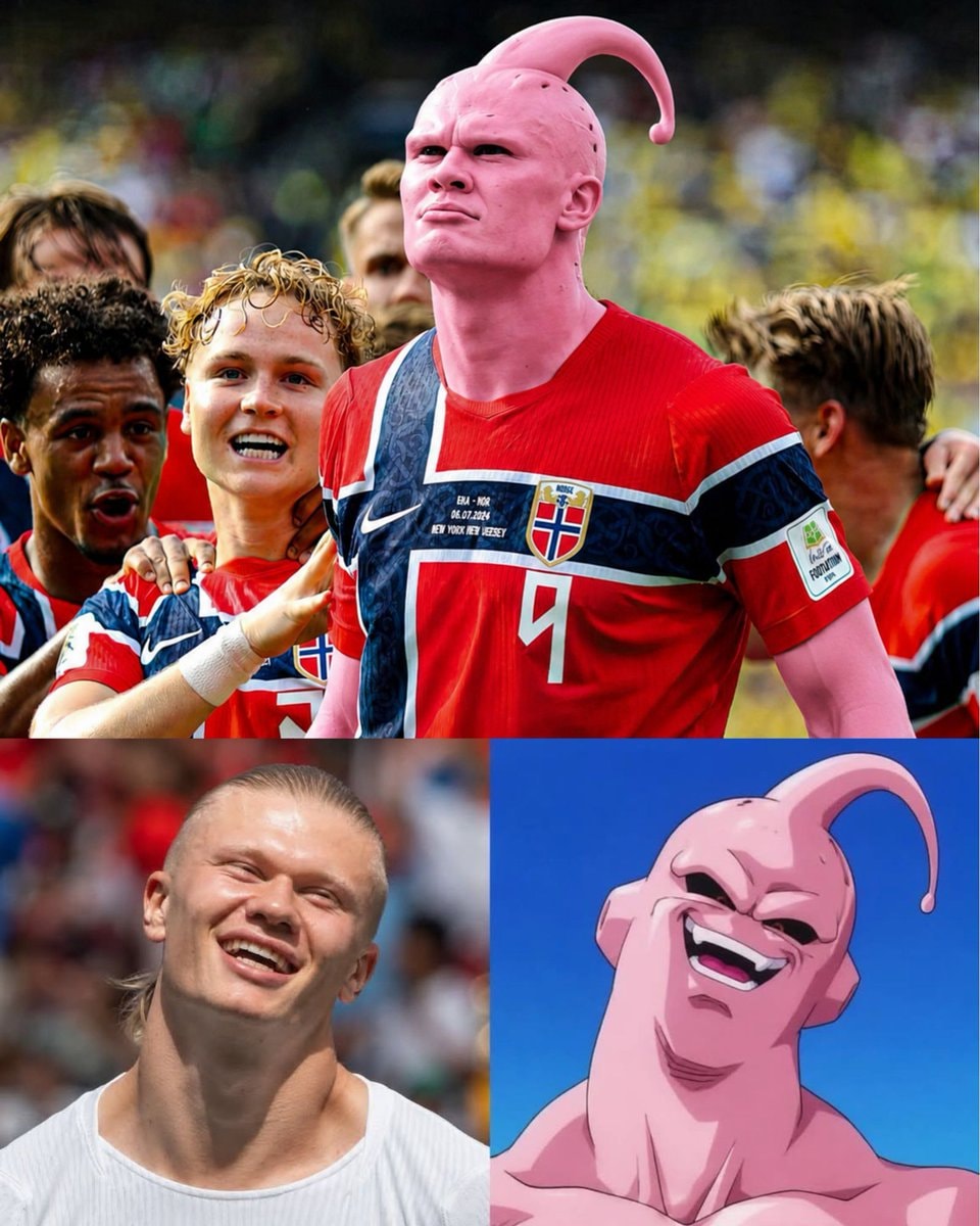 Erling Haaland Majin Buu edit