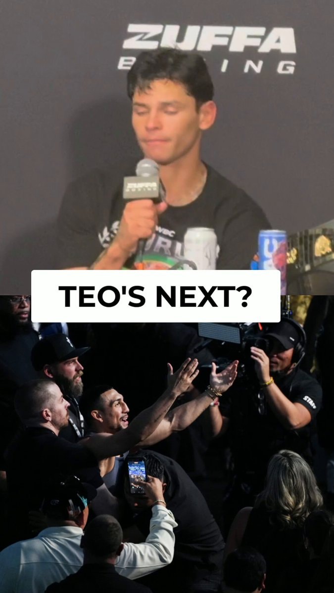 Ryan Garcia Teo's Next fight