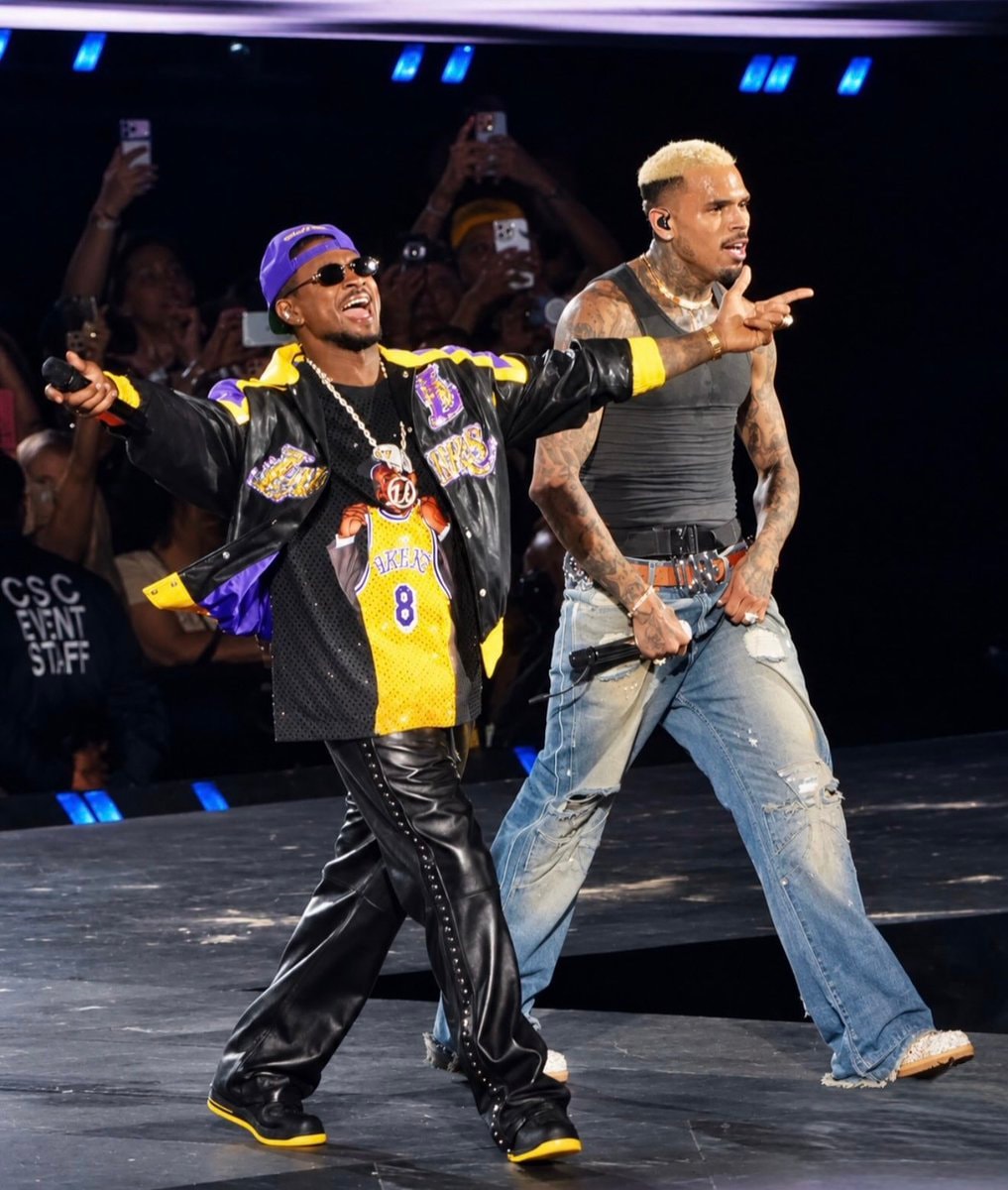Usher and Chris Brown tour August 2026