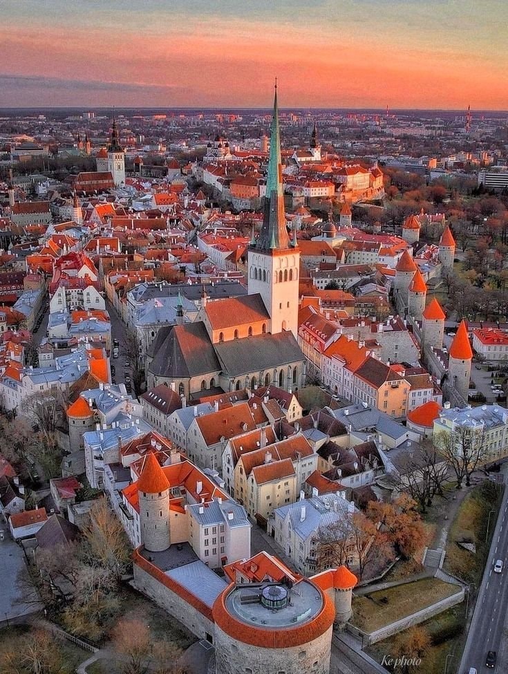 Tallinn Estonia aerial view (photo 3 of 4)