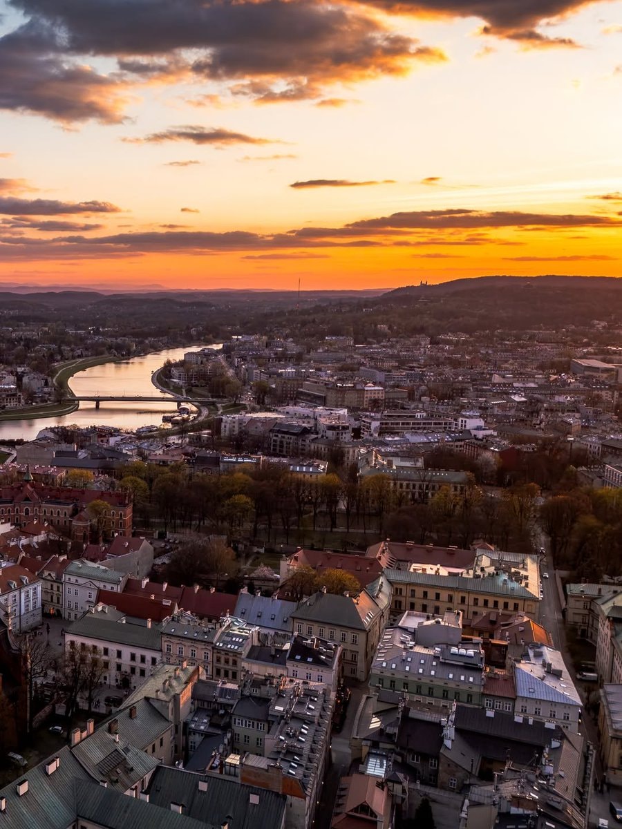 Krakow Poland aerial view (photo 4 of 4)