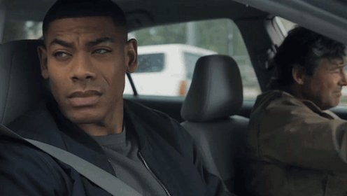 #Lanterns two men in car dramatic mood