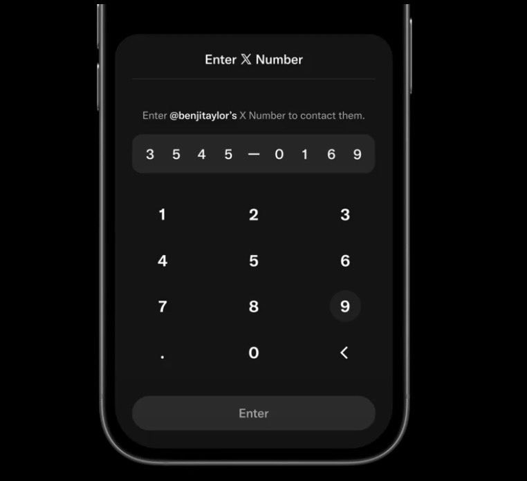 X Numbers feature interface (photo 2 of 2) X Numbers feature interface (photo 2 of 2)