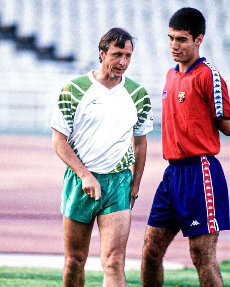 Guardiola on Cruyff like Merlin