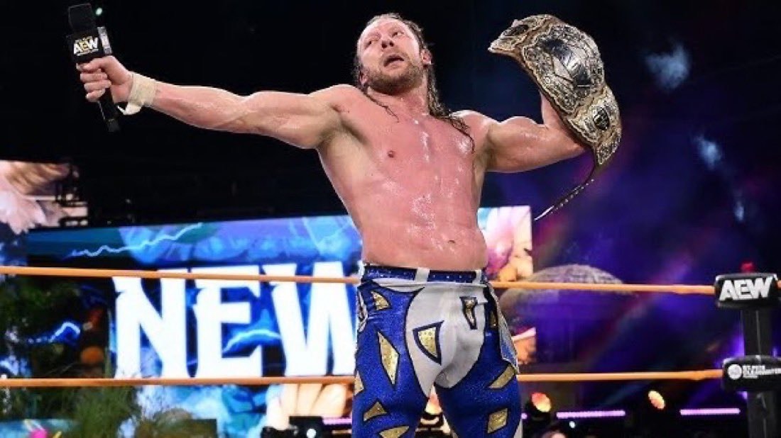 Jim Ross Kenny Omega AEW World Champion (photo 2 of 2)