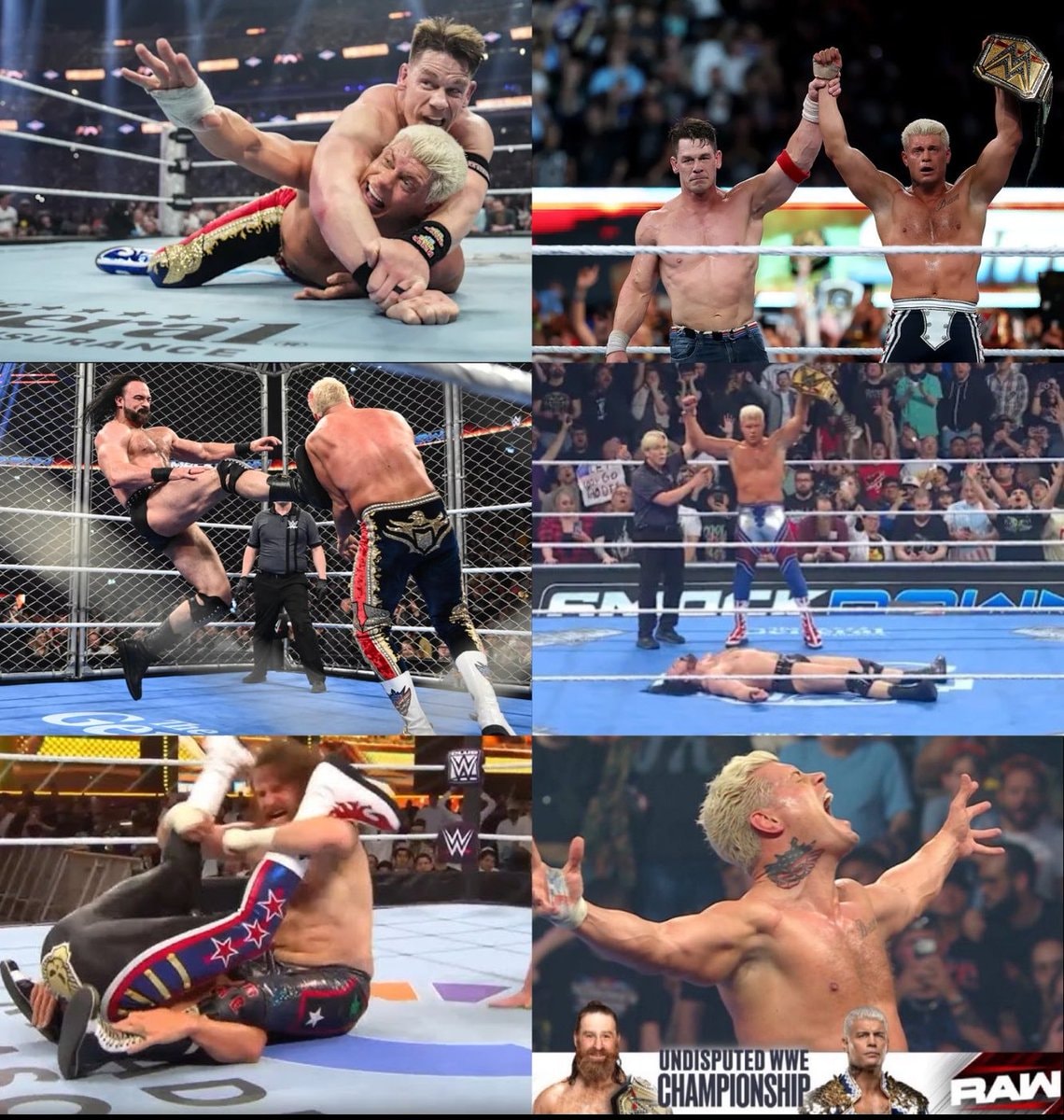 Cody Rhodes WWE Championship pattern