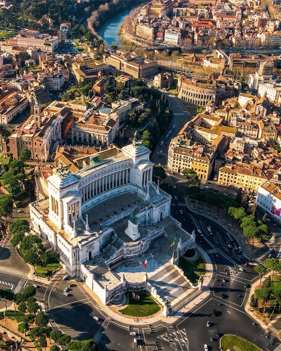 Rome Colosseum Aerial View (photo 2 of 4)