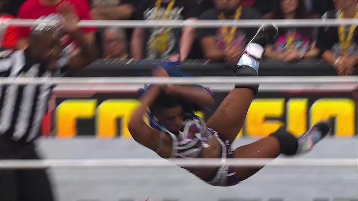 Maya takes out Mercedes and Athena AEW Collision Maya takes out Mercedes and Athena AEW Collision