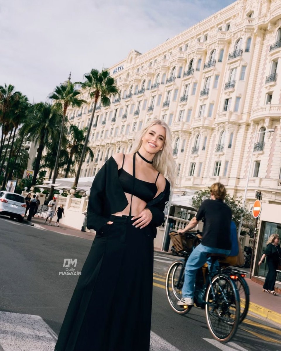 Büşra Pekin at MIPCOM Cannes