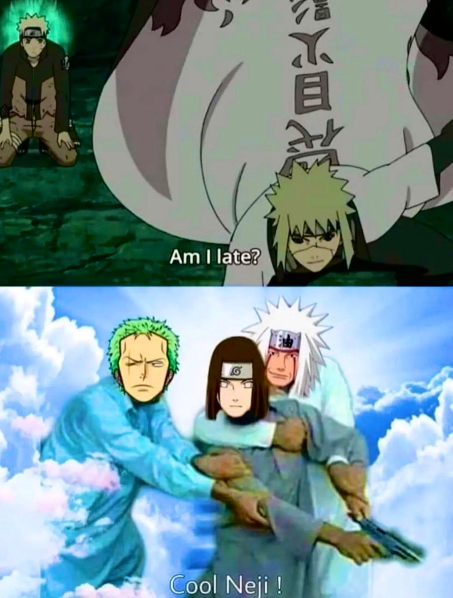 Naruto and One Piece meme
