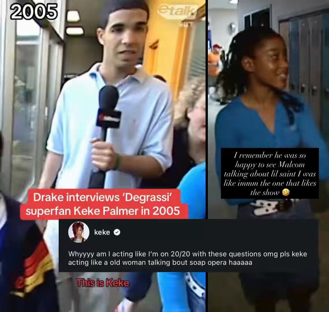 Drake interviews Keke Palmer 2005