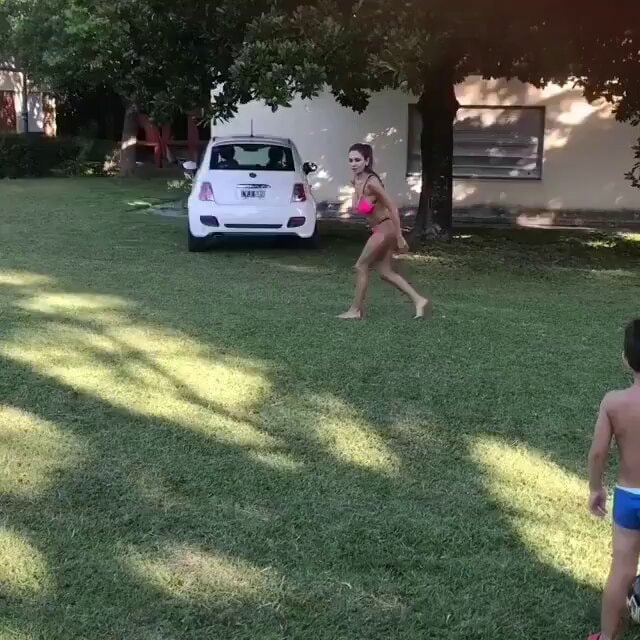 Cristian Romero red card tackle on wife