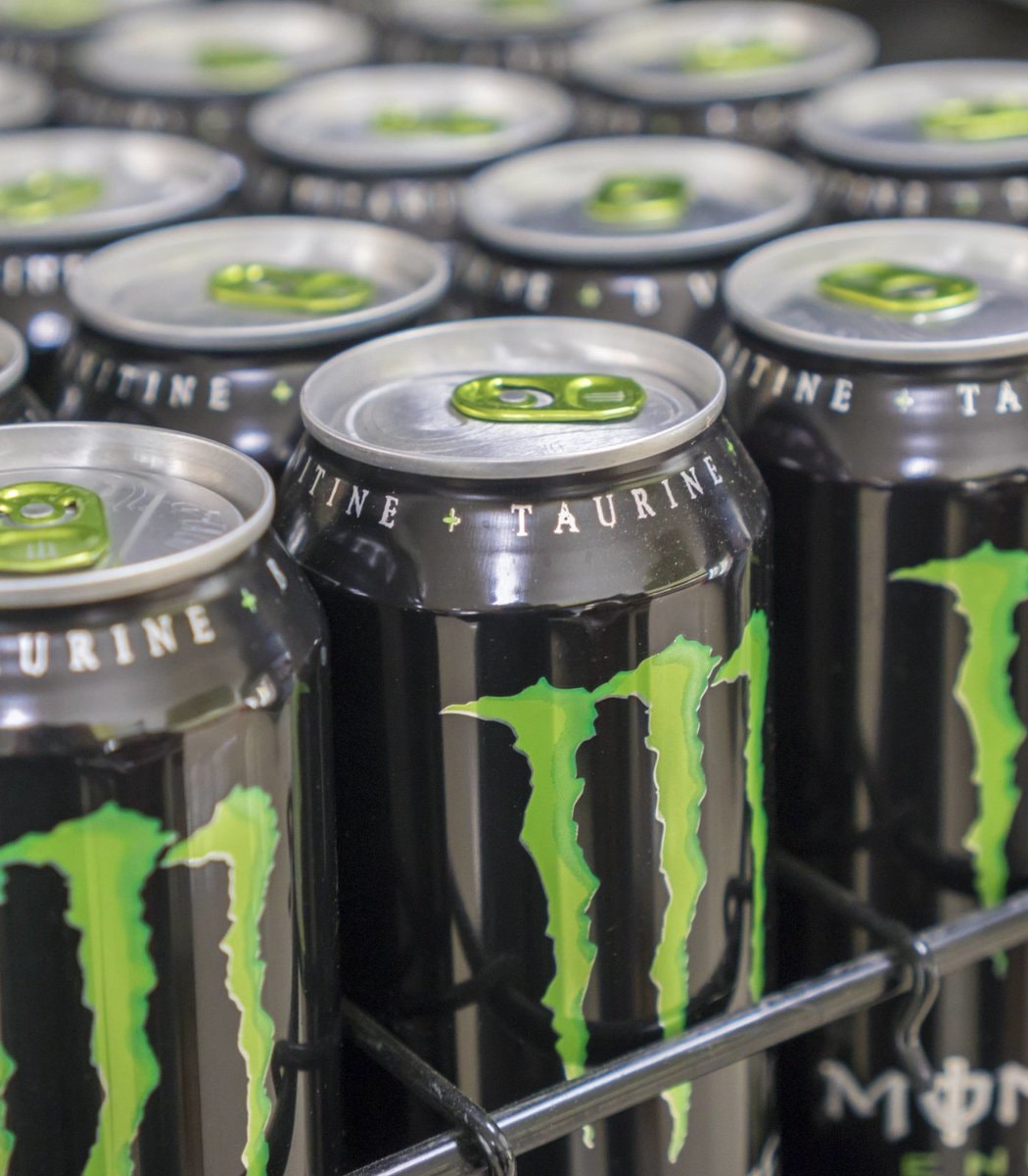 Monster Energy cans black green claw Monster Energy cans black green claw