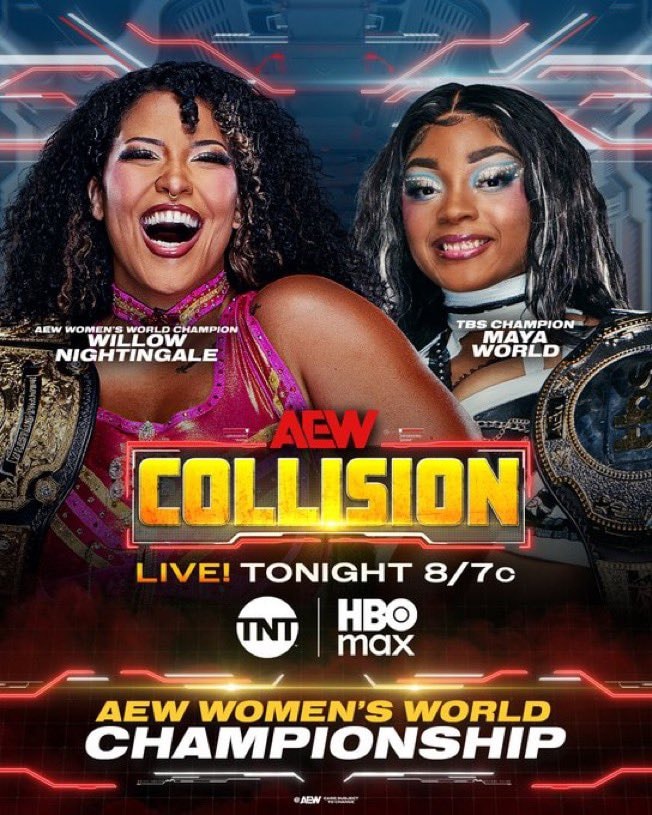 Willow Nightingale vs Maya World AEW Women's World Championship