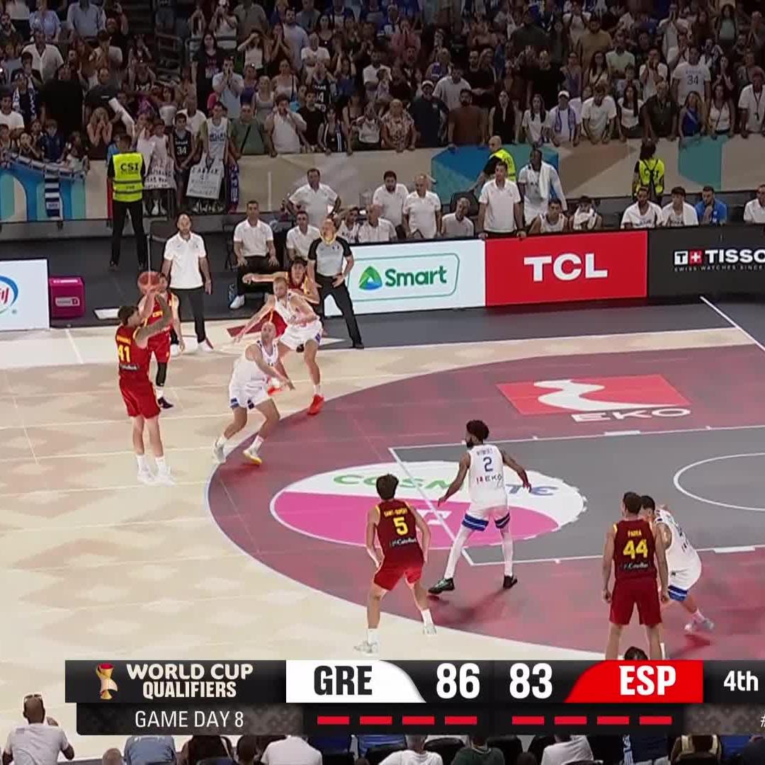 Spain beats Greece in FIBA World Cup qualifiers