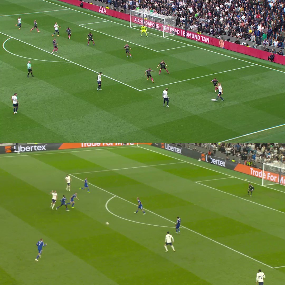 Heung-min Son left foot Leicester