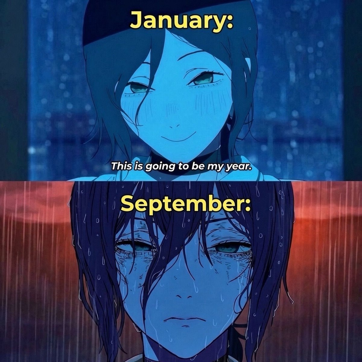 anime character January to September anime character January to September