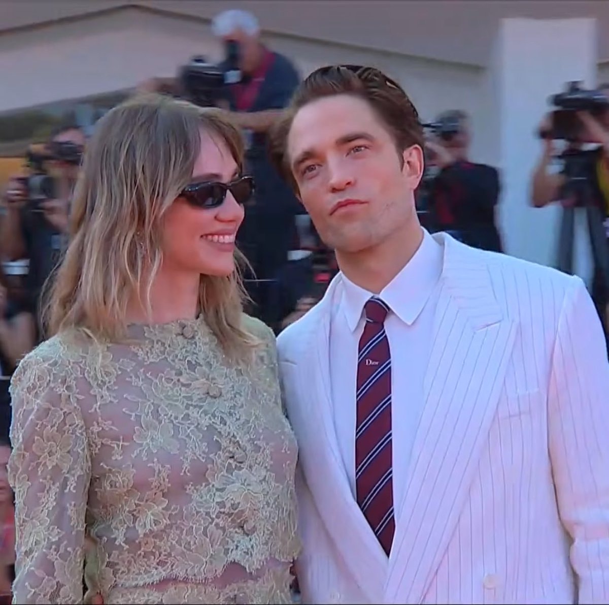 Robert Pattinson and Suki Waterhouse at PRIMETIME Venice premiere (photo 1 of 2)